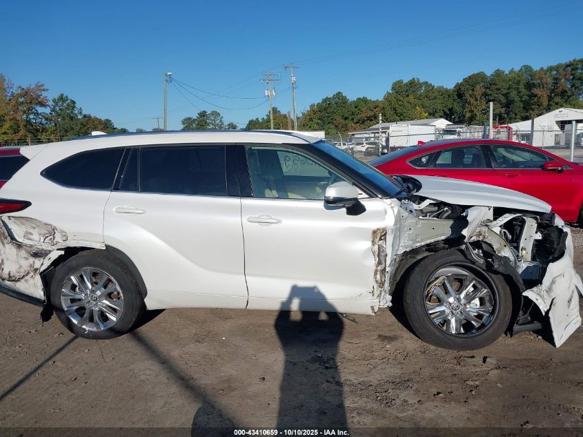 2023 Toyota Highlander Limited VIN: 5TDKDRBH0PS014234 Lot: 43410659