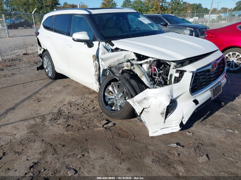 2023 Toyota Highlander Limited VIN: 5TDKDRBH0PS014234 Lot: 43410659