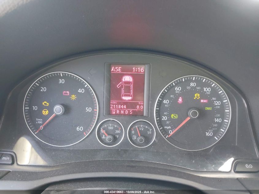 2006 Volkswagen Jetta Diesel VIN: 3VWFT81K56M852900 Lot: 43410663