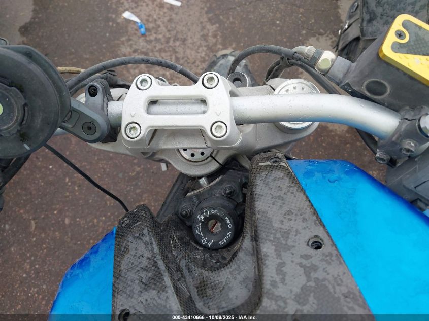 2014 Ducati Monster 696 VIN: ZDM1RADN1EB078485 Lot: 43410666