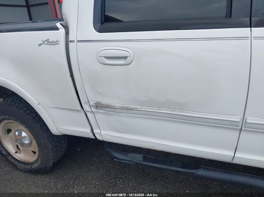 2001 Ford F-150 King Ranch Edition/Lariat/Xlt VIN: 1FTRW08LX1KB78282 Lot: 43410679