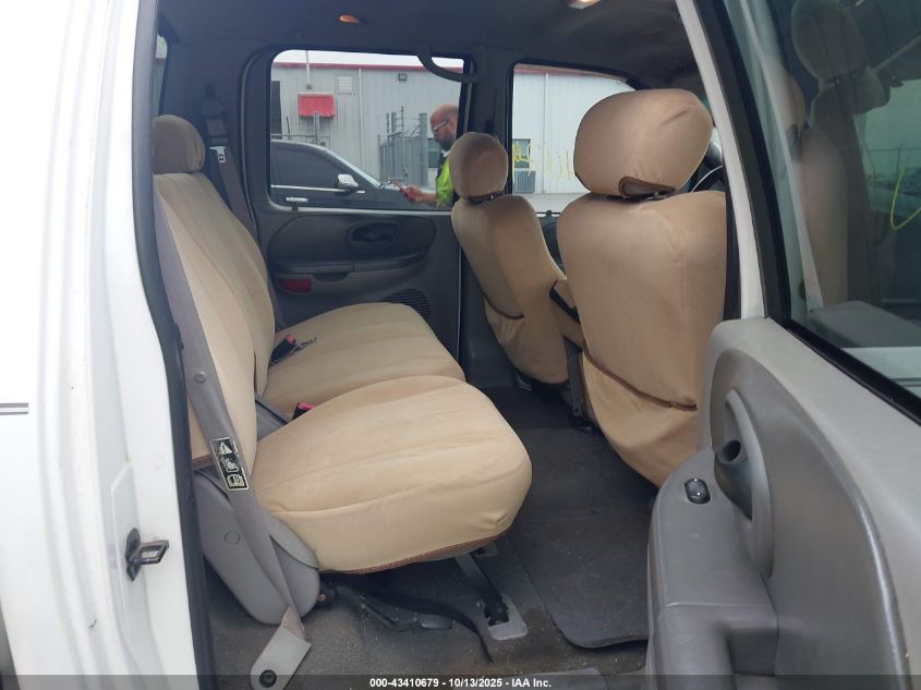 2001 Ford F-150 King Ranch Edition/Lariat/Xlt VIN: 1FTRW08LX1KB78282 Lot: 43410679