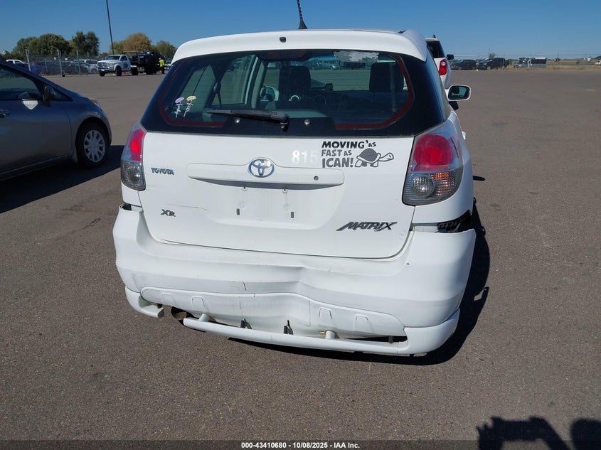 2007 Toyota Matrix Xr VIN: 2T1KR32E87C673398 Lot: 43410680