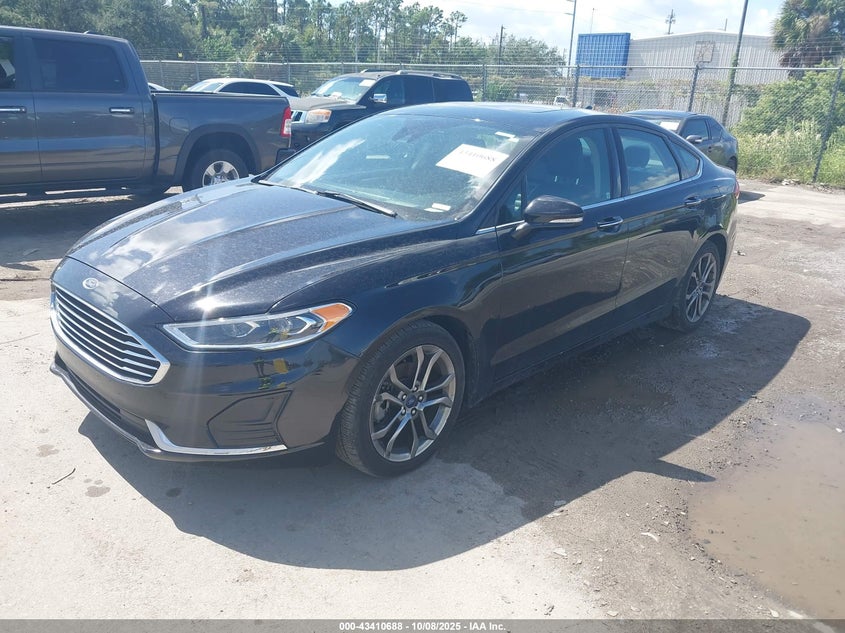 2020 Ford Fusion 1.5 Sel Black Lot 111043410688 Vin 3FA6P0CD3LR194053