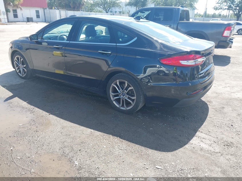 2020 Ford Fusion 1.5 Sel Black Lot 111043410688 Vin 3FA6P0CD3LR194053