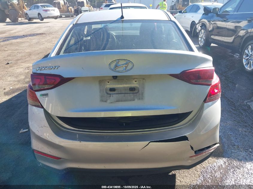 2020 Hyundai Accent Se VIN: 3KPC24A66LE109057 Lot: 43410695