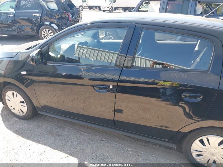 2024 Mitsubishi Mirage Es/Le VIN: ML32AUHJ2RH025462 Lot: 43410706