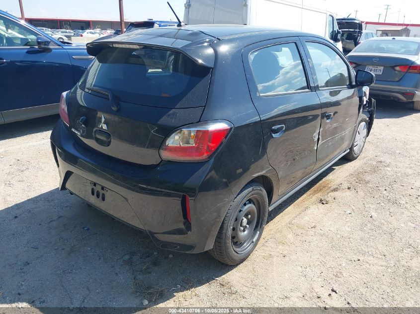 2024 Mitsubishi Mirage Es/Le VIN: ML32AUHJ2RH025462 Lot: 43410706