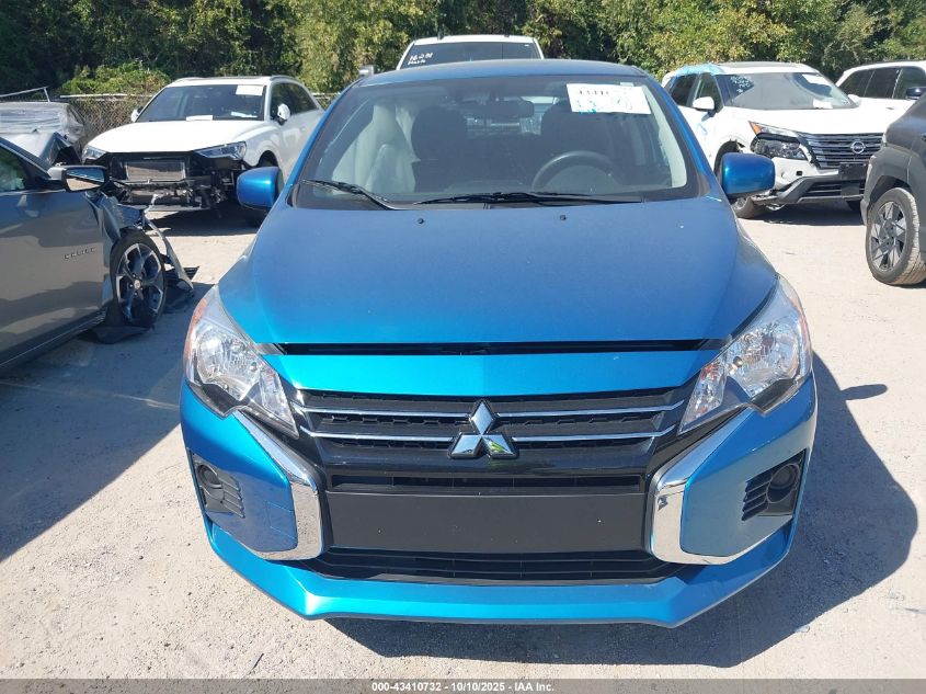 2024 Mitsubishi Mirage Es/Le VIN: ML32AUHJ6RH008129 Lot: 43410732