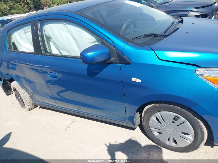 2024 Mitsubishi Mirage Es/Le VIN: ML32AUHJ6RH008129 Lot: 43410732