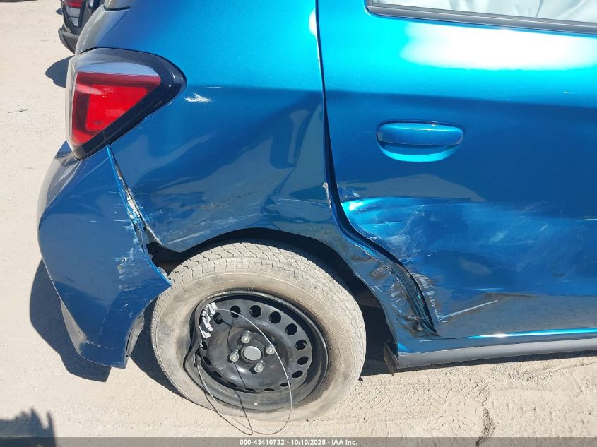 2024 Mitsubishi Mirage Es/Le VIN: ML32AUHJ6RH008129 Lot: 43410732