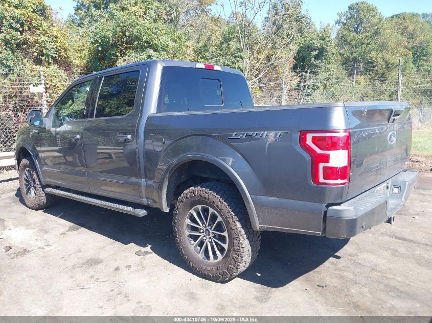 2018 Ford F-150 Xlt VIN: 1FTEW1EGXJFE57591 Lot: 43410746