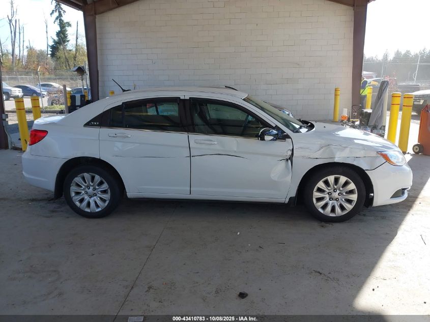2013 Chrysler 200 Lx VIN: 1C3CCBAB5DN735330 Lot: 43410783