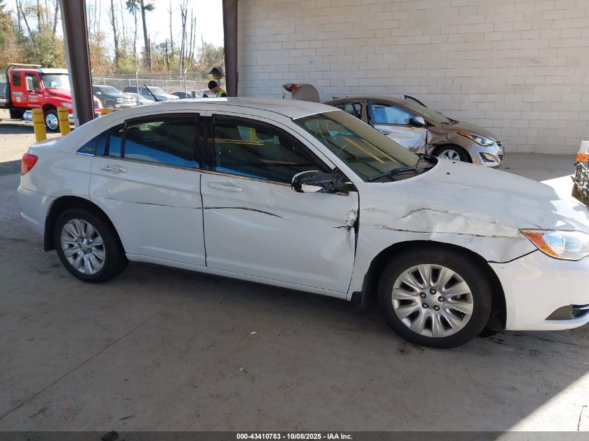 2013 Chrysler 200 Lx VIN: 1C3CCBAB5DN735330 Lot: 43410783