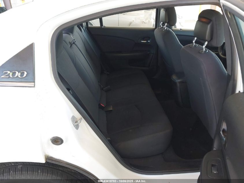 2013 Chrysler 200 Lx VIN: 1C3CCBAB5DN735330 Lot: 43410783