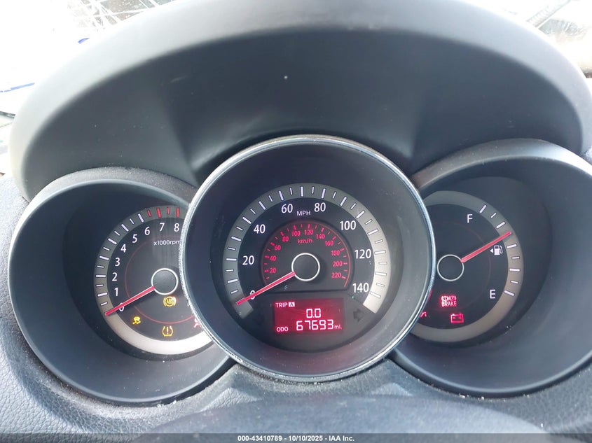 2013 Kia Forte Ex VIN: KNAFU4A29D5740013 Lot: 43410789