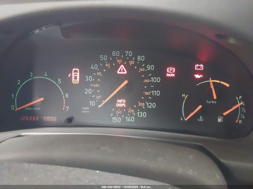 2000 Saab 9-3 VIN: YS3DD55H1Y2042493 Lot: 43410802