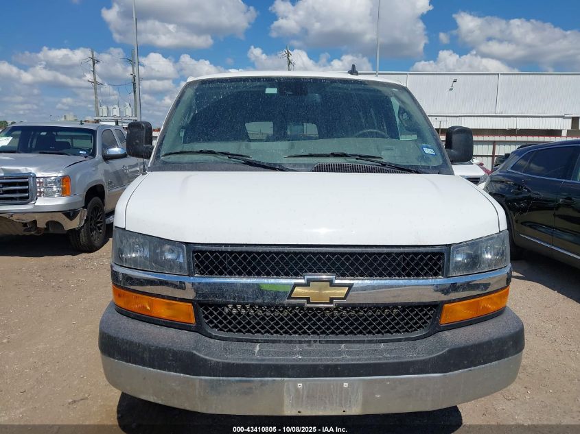 2025 Chevrolet Express Passenger Rwd 3500 Extended Wheelbase Lt VIN: 1GAZGPF75S1106367 Lot: 43410805