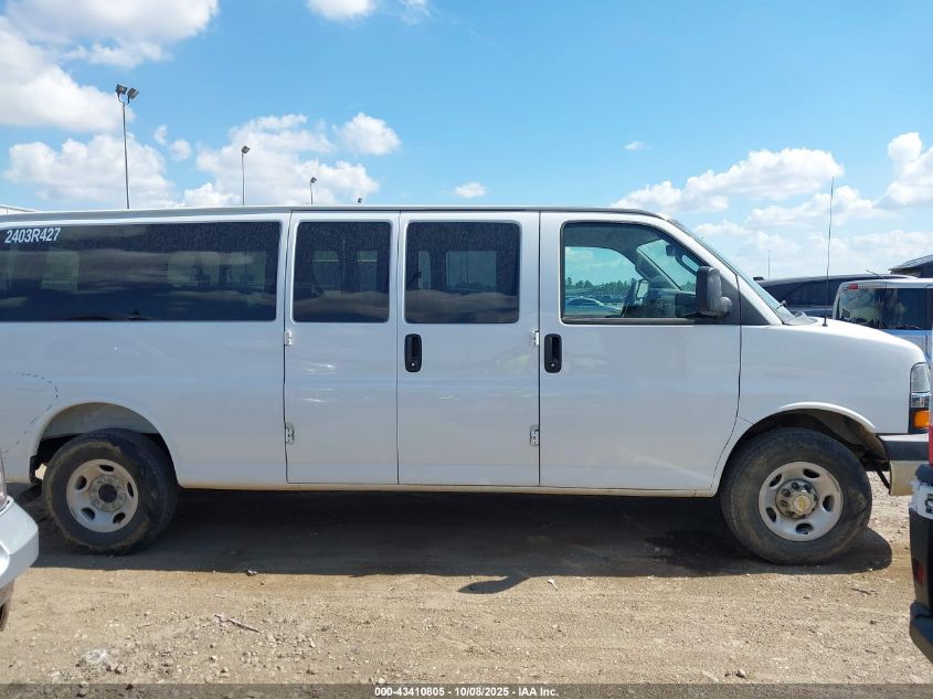 2025 Chevrolet Express Passenger Rwd 3500 Extended Wheelbase Lt VIN: 1GAZGPF75S1106367 Lot: 43410805