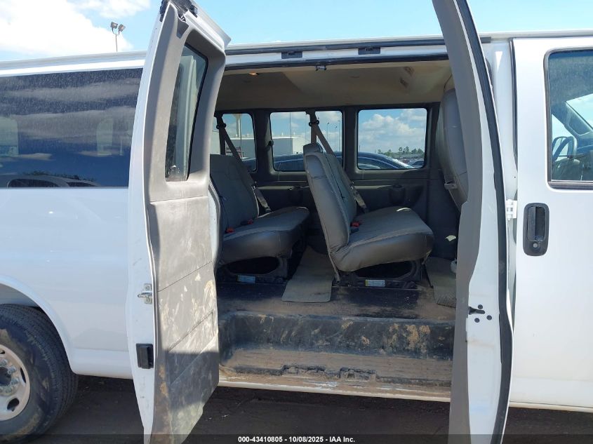 2025 Chevrolet Express Passenger Rwd 3500 Extended Wheelbase Lt VIN: 1GAZGPF75S1106367 Lot: 43410805