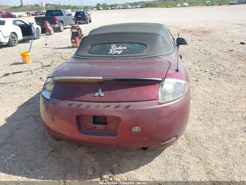 2007 Mitsubishi Eclipse Spyder Gs VIN: 4A3AL25F17E036651 Lot: 43410834