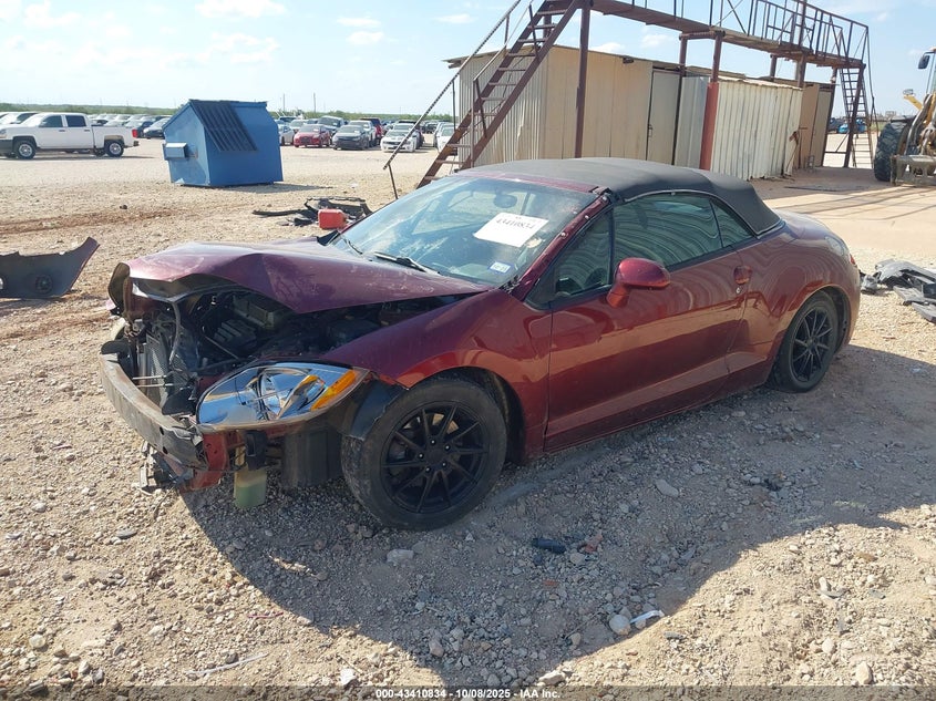 4A3AL25F17E036651 2007 MITSUBISHI ECLIPSE photo no. 2
