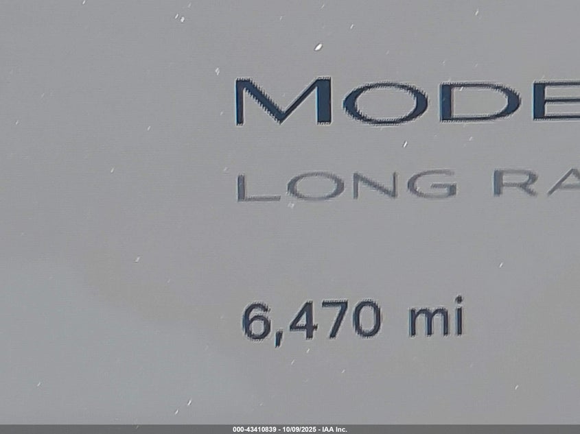 2026 Tesla Model Y Long Range Dual Motor All-Wheel Drive VIN: 7SAYGDED7TF376432 Lot: 43410839