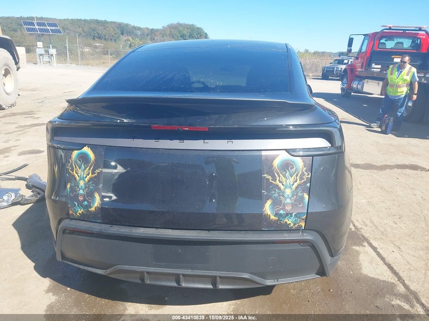 2026 Tesla Model Y Long Range Dual Motor All-Wheel Drive VIN: 7SAYGDED7TF376432 Lot: 43410839