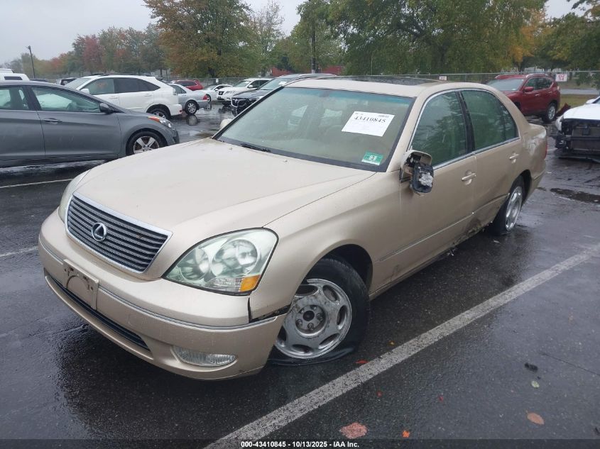 2001 Lexus Ls 430 VIN: JTHBN30F210028415 Lot: 43410845