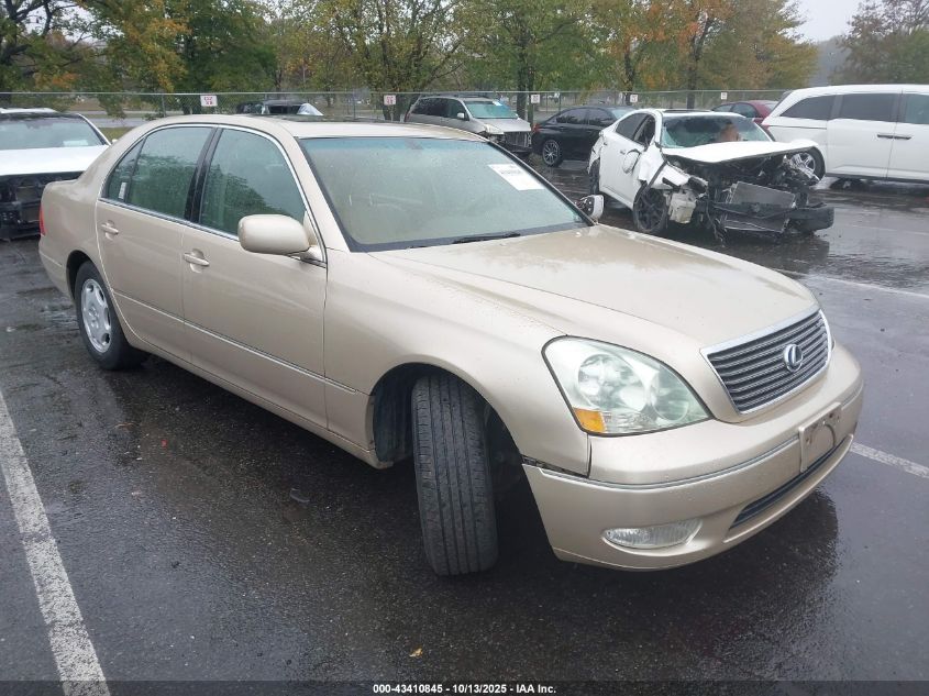 2001 Lexus Ls 430 VIN: JTHBN30F210028415 Lot: 43410845