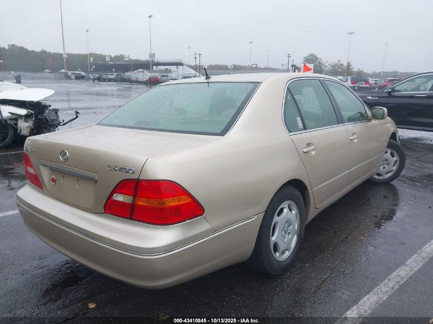 2001 Lexus Ls 430 VIN: JTHBN30F210028415 Lot: 43410845