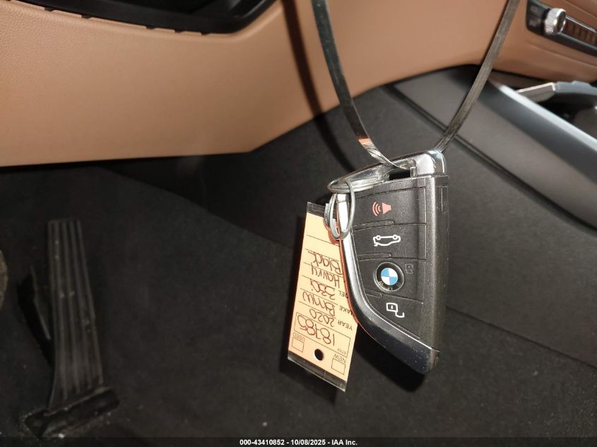 2020 BMW 330I xDrive VIN: 3MW5R7J08L8B42266 Lot: 43410852