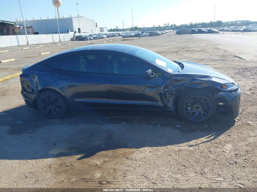2024 Tesla Model 3 Long Range Dual Motor All-Wheel Drive/Rear-Wheel Drive VIN: 5YJ3E1EA8RF860832 Lot: 43410879