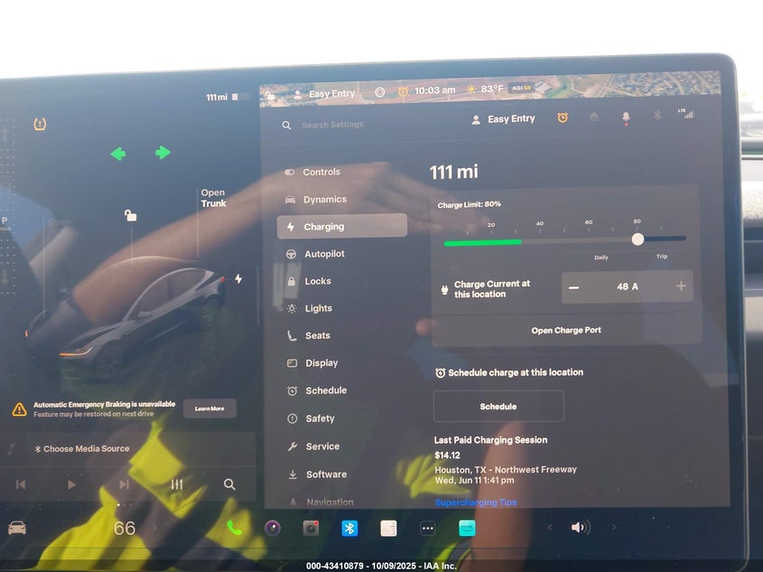 2024 Tesla Model 3 Long Range Dual Motor All-Wheel Drive/Rear-Wheel Drive VIN: 5YJ3E1EA8RF860832 Lot: 43410879