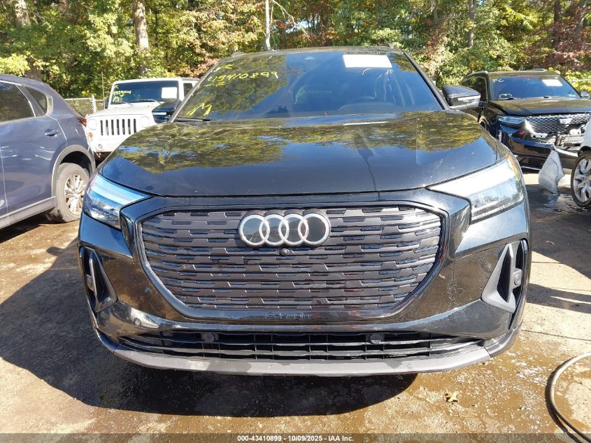 2024 Audi Q4 E-Tron Premium Plus 50 Quattro VIN: WA1L2BFZ0RP030428 Lot: 43410899