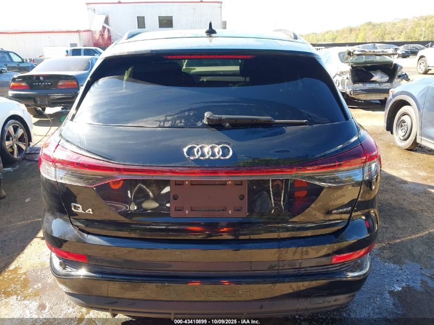 2024 Audi Q4 E-Tron Premium Plus 50 Quattro VIN: WA1L2BFZ0RP030428 Lot: 43410899