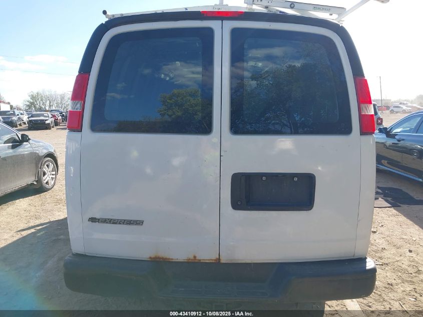 2017 Chevrolet Express 2500 Work Van VIN: 1GCWGBFF3H1125576 Lot: 43410912