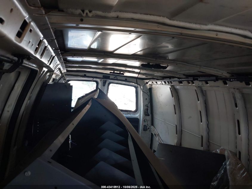 2017 Chevrolet Express 2500 Work Van VIN: 1GCWGBFF3H1125576 Lot: 43410912