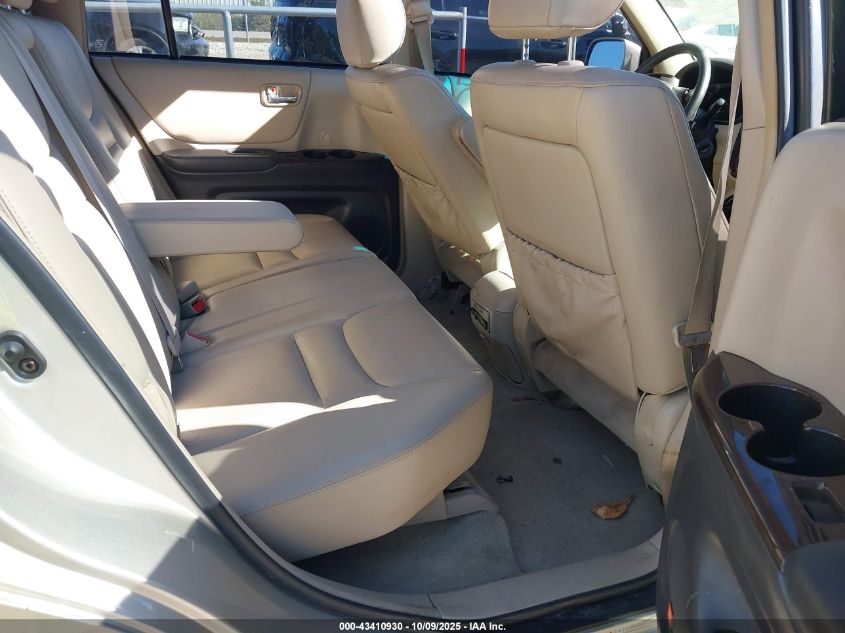 2003 Toyota Highlander Limited V6 VIN: JTEHF21A730138543 Lot: 43410930