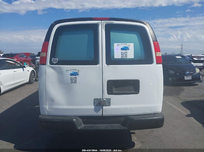 2008 Chevrolet Express Work Van VIN: 1GCFG154281206420 Lot: 43410944