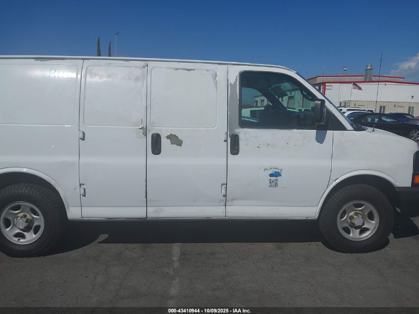 2008 Chevrolet Express Work Van VIN: 1GCFG154281206420 Lot: 43410944