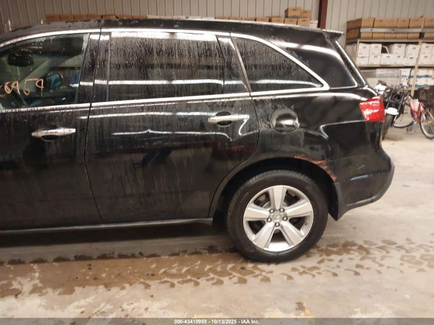 2011 Acura Mdx VIN: 2HNYD2H21BH500301 Lot: 43410959