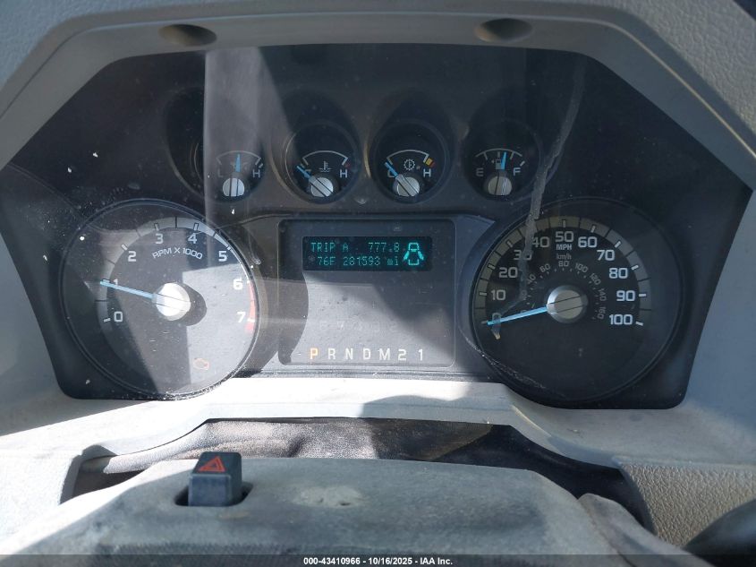 2014 Ford F-250 Xl VIN: 1FT7X2B69EEA69187 Lot: 43410966