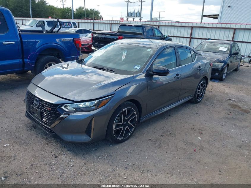 2025 Nissan Sentra Sr VIN: 3N1AB8DV3SY316653 Lot: 43410969
