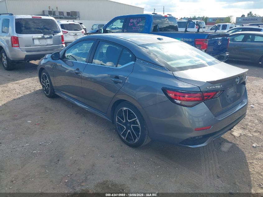 2025 Nissan Sentra Sr VIN: 3N1AB8DV3SY316653 Lot: 43410969