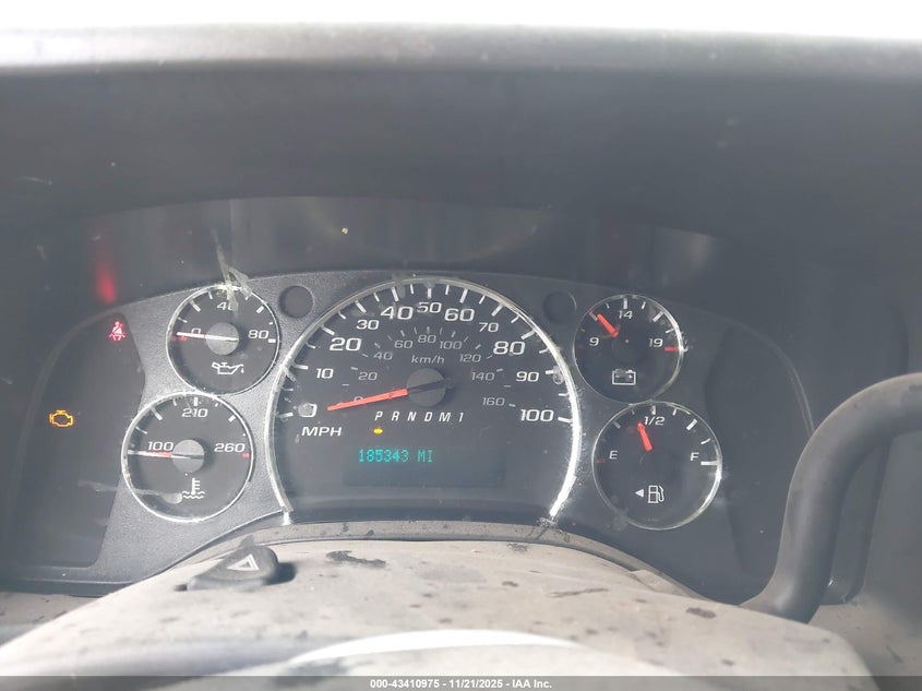 2013 Chevrolet Express 2500 Work Van VIN: 1GCWGFCAXD1140635 Lot: 43410975