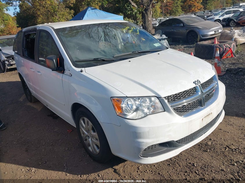2016 DODGE GRAND CARAVAN SE - 2C4RDGBG0GR396848