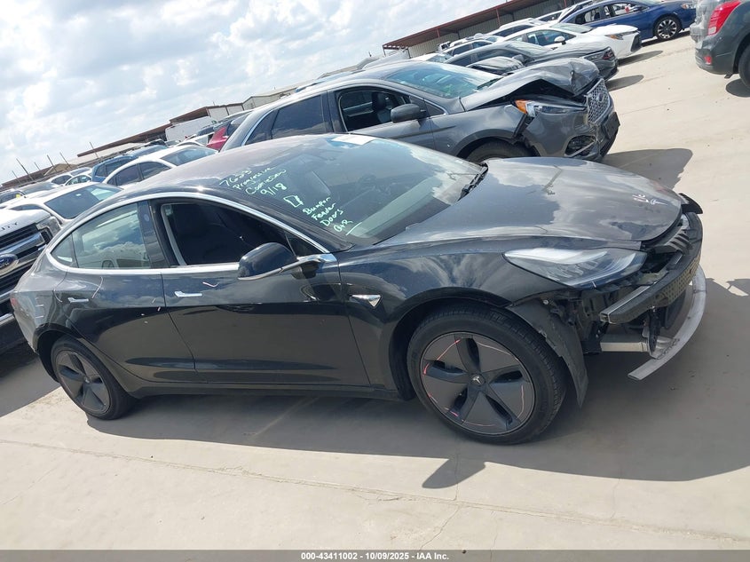 2018 Tesla Model 3 VIN: 5YJ3E1EA7JF157100 Lot: 43411002