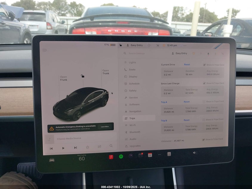 2018 Tesla Model 3 VIN: 5YJ3E1EA7JF157100 Lot: 43411002