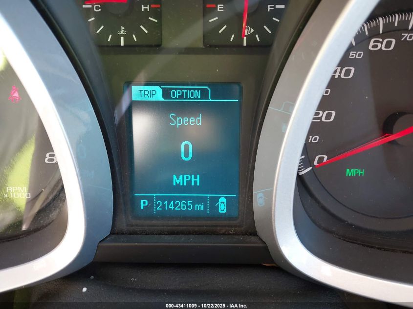 2013 Chevrolet Equinox 2Lt VIN: 2GNALPEK5D6241927 Lot: 43411009